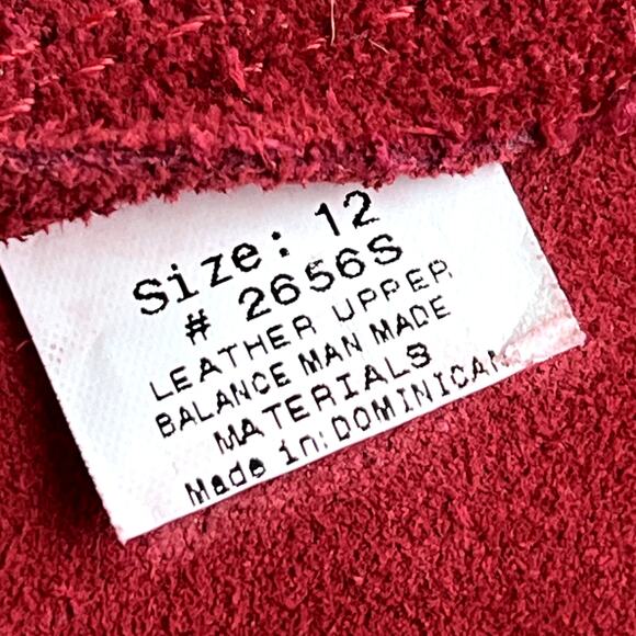 Minnetonka Suede 3-Layer Fringe Girls' Size 12 Toddler Red Zip Up Western - Picture 15 of 16